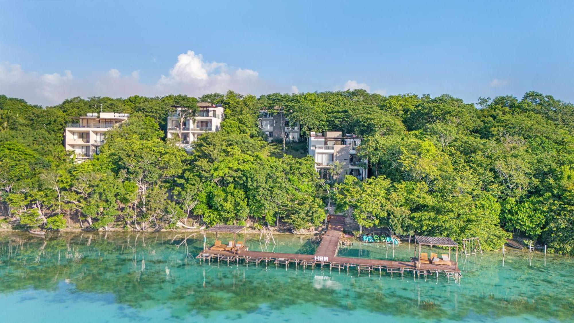 Mbh Maya Bacalar Hotel Boutique Eksteriør billede