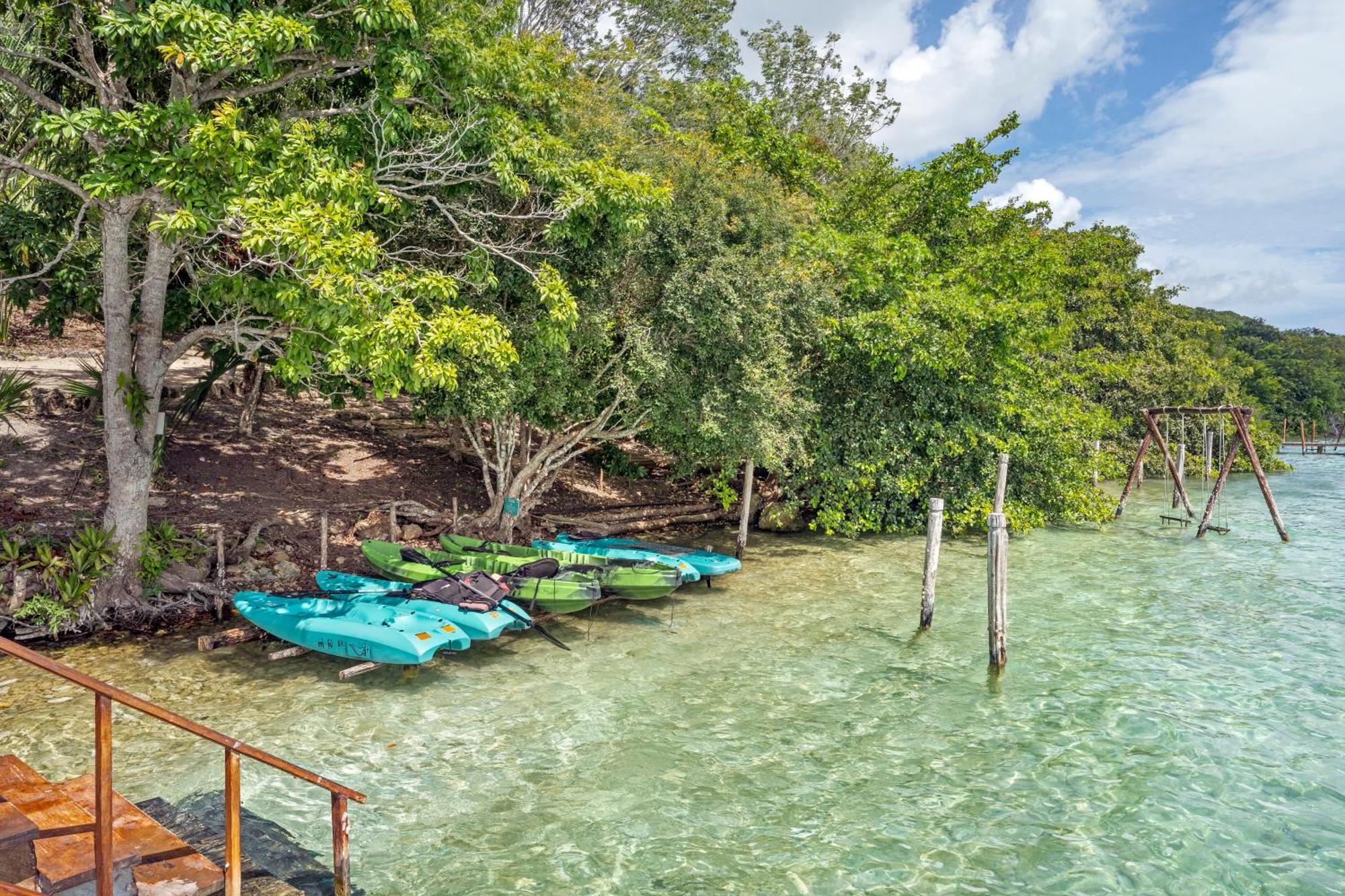 Mbh Maya Bacalar Hotel Boutique Eksteriør billede